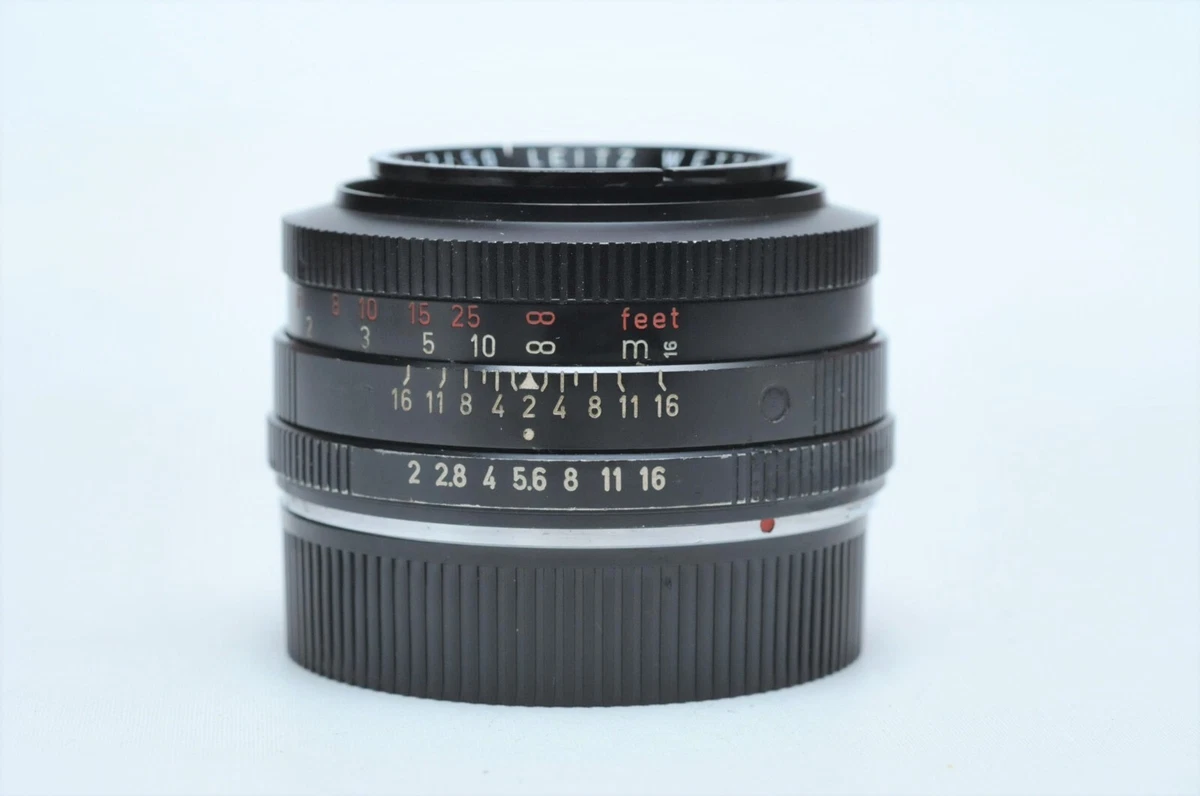 Leica 50mm f2 Summicron-R 1-Cam Lens Germany 2111067 | eBay