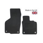 For Porsche Cayman (981) 2013-2016 Fully Tailored 2 Piece Car Mat Set 4 Clips