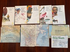 LOTTO n. 10 CARTE GEOGRAFICHE - National Geographic