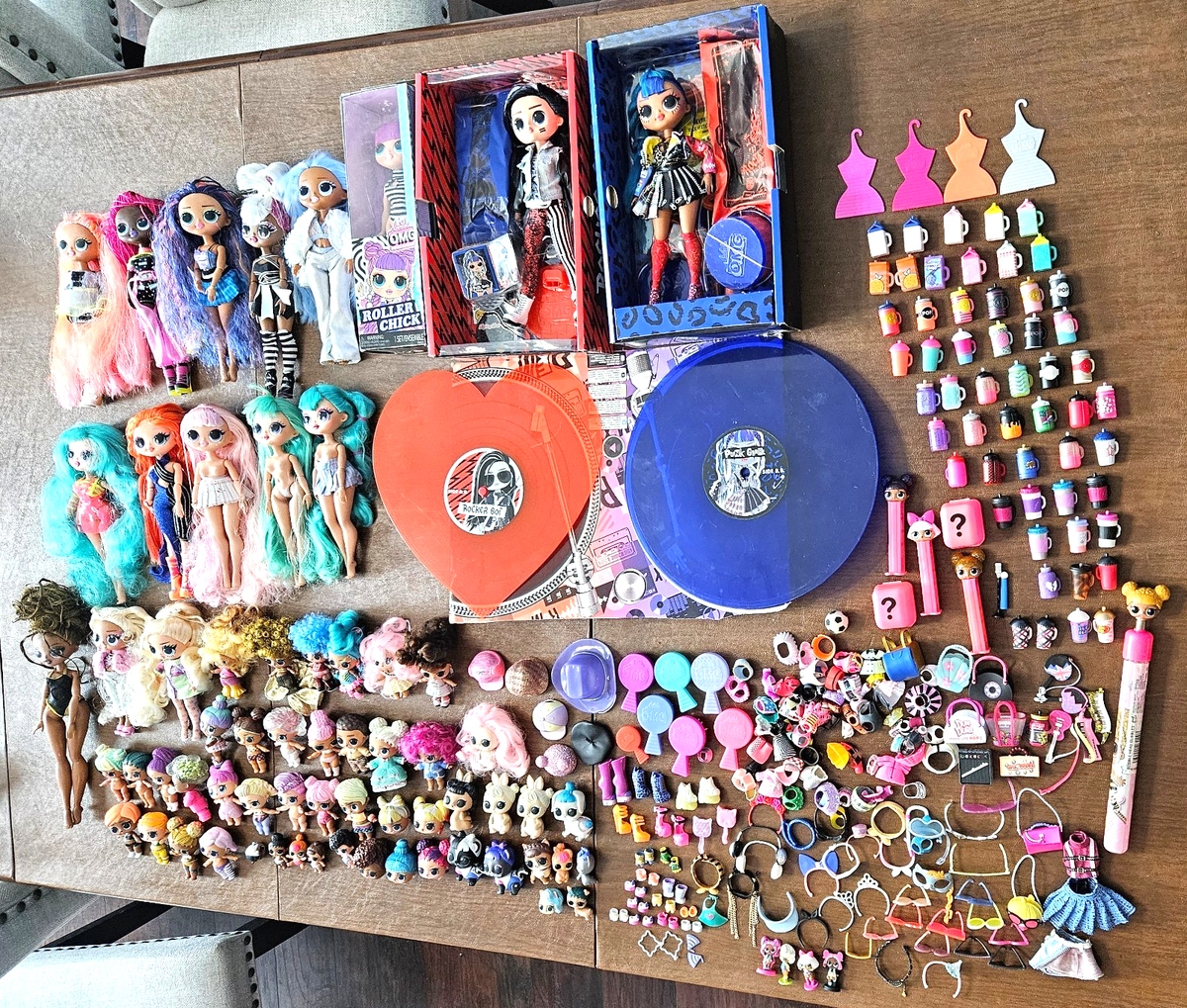 HUGE Lot of LOL Surprise Doll Full Size Teens Lils Pets