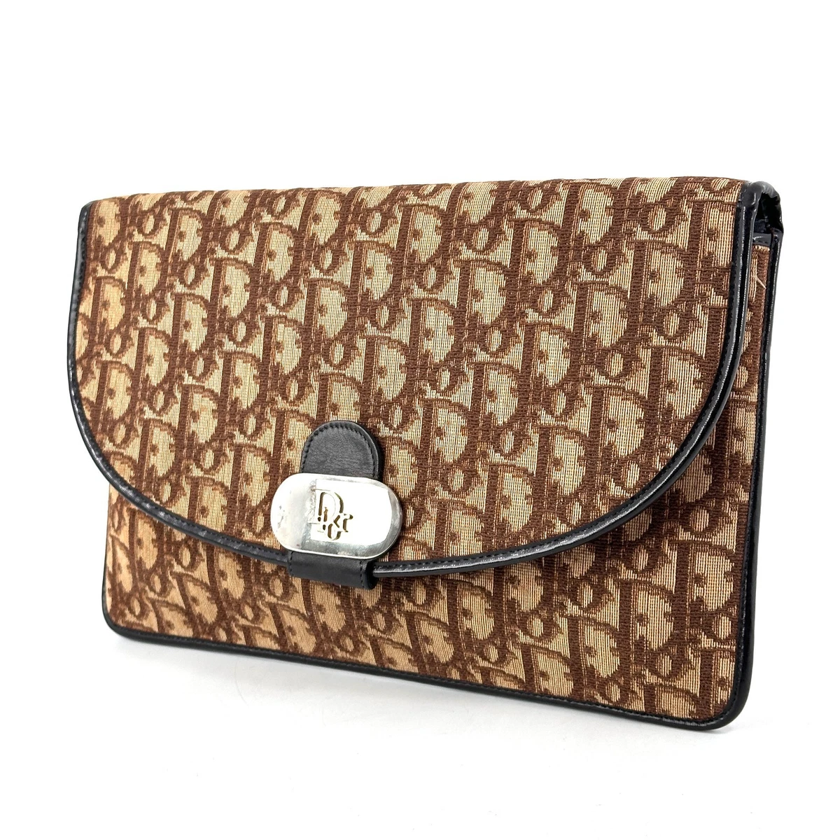 Dior Brown Clutch Bags & Handbags for Women for sale | eBay