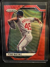 Pedro Martinez 2025 Panini Prizm Ruby Red Wave Prizm #287 - Montreal Expos