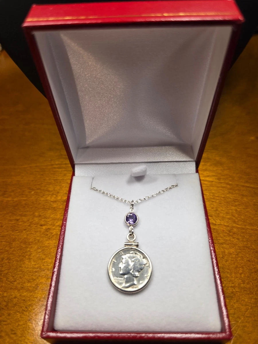vintage coin necklace products for sale | eBay