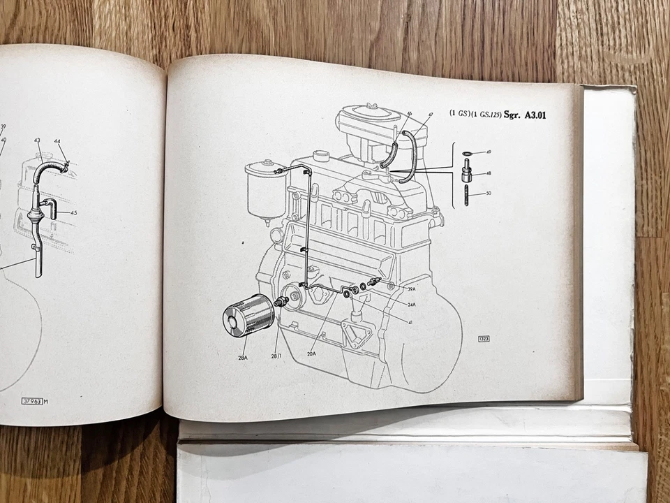 FIAT 1100 D – CATALOGO PARTI RICAMBIO – 2ª ediz. - I/1964 - 4000 copie - Immagine 3 di 4