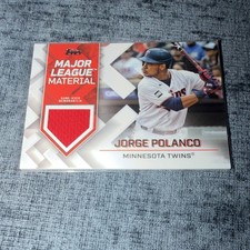Topps Series 2 Major League Material Game-Used Jorge Polanco Twins #MLM-JP 2022