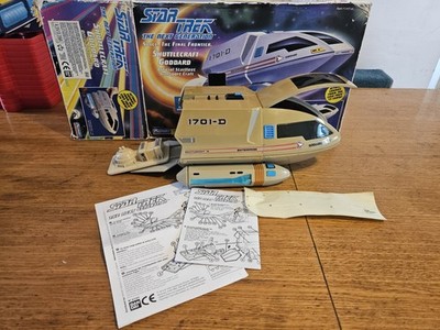 Playmates Toys Vintage Star Trek TNG 1992 Shuttlecraft Goddard komplett verpackt