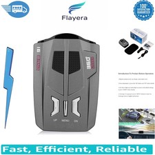 Advanced 360  Car Radar Speed Detector - City and Highway Modes, LED Display