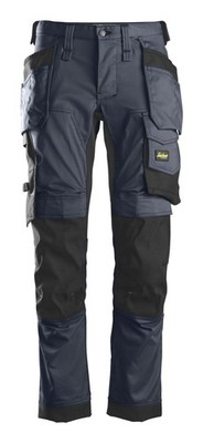 Snickers Workwear Stretch-Arbeitshose 6241, 50, marineblau-schwarz