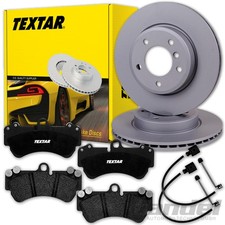 TEXTAR BREMSSCHEIBEN 330mm + BELÄGE VORNE für VW TOUAREG 7L Bj. 2002 - 2010