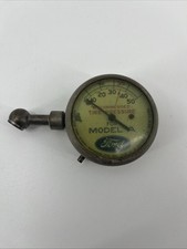 Model A Ford Original Tire Pressure Gauge U.s. Guage Co. N.y. W Leather Pouch Model A Ford Original Tire Pressure Gauge U.s. Guage Co. N.y. W Leather Pouch