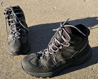 Merrell Thermo Chill Waterproof Mid Black Insulated Hiking Snow Boots Men 10.5
