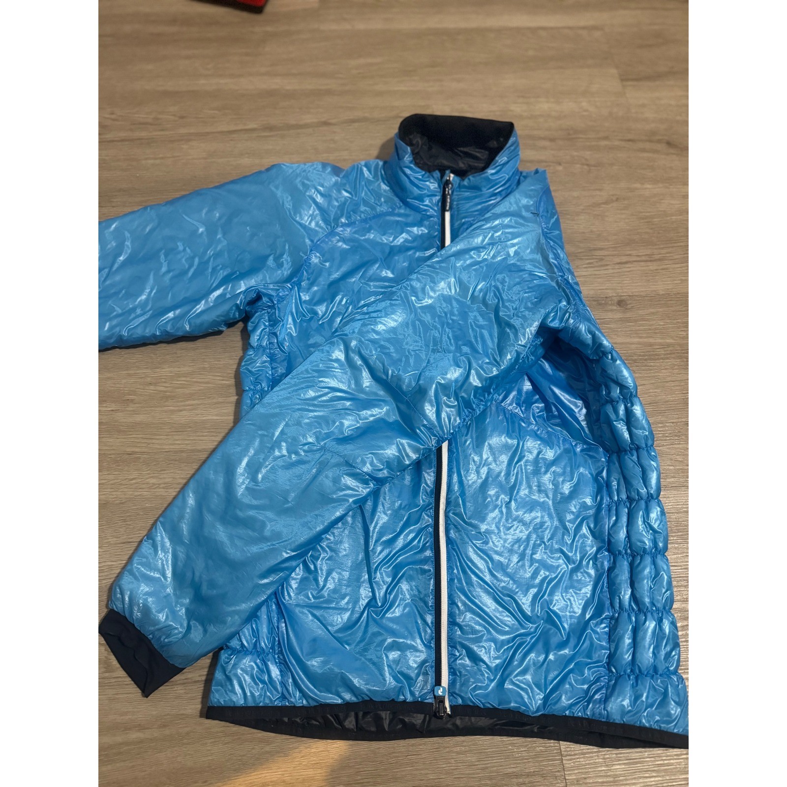 Peak Performance Lightweight Blue Puffer Jacket M… - image 4