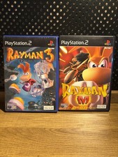 Rayman PS2 Bundle W/manual: Rayman 3 & Rayman M