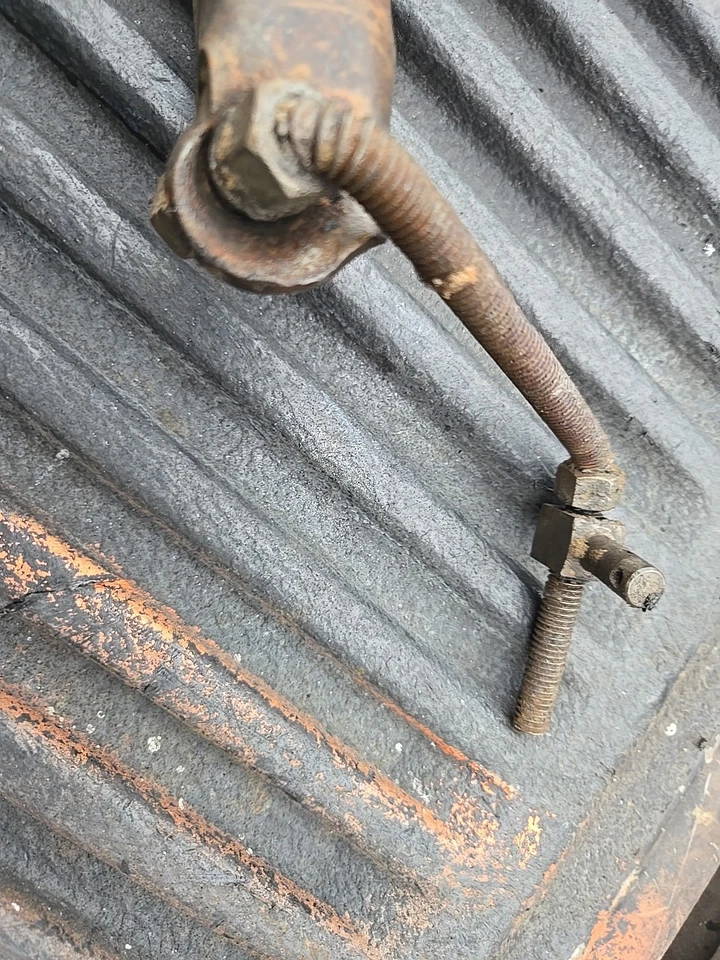 14066235 1973-80 Chevy Camaro Chevelle Nova Truck Muncie 4 velocidades horquilla de embrague OEM Foto 3 de 4