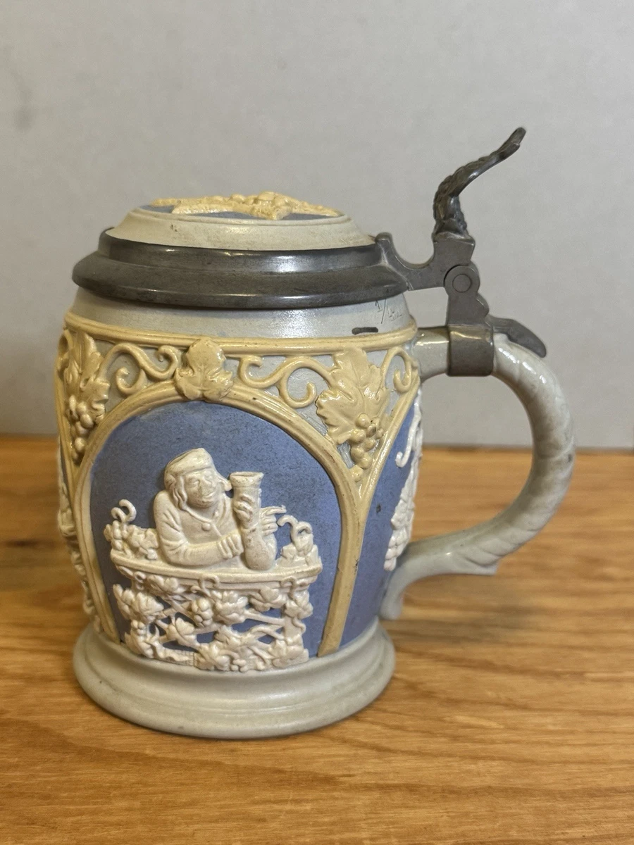 25+ Villeroy Boch Stein Indiana Collectible German Lidded Steins