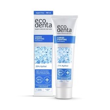 Ecodenta 25% Xylitol Holistic Fluoride FREE Vegan Eco Toothpaste 100ml  94.90 per litre