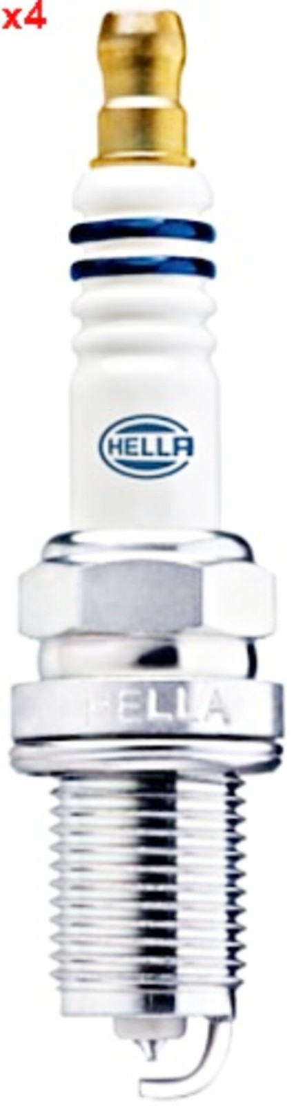 HELLA 4x Spark Plug For ALFA ROMEO BMW CADILLAC CATERHAM CHEVROLET 74-19 5962OE