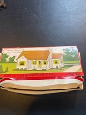 Plasticville 1 1/2-Story Rancher 1701 129 w/ Original Box Rick 96