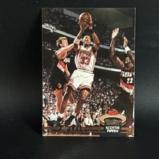 Scottie Pippen 1992-93 Topps Stadium Club Member's Choice #198 Chicago Bulls