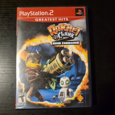Ratchet & Clank: Going Commando Sony PlayStation 2 CIB, UNTESTED
