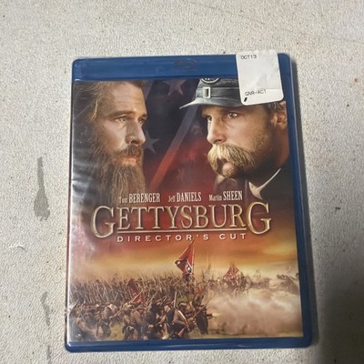 GETTYSBURG  Directors Cut (blu Ray) *New*