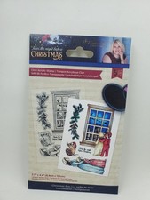 Crafters Companion Twas the Night Before Christmas Eve Clear Acrylic Stamp Set