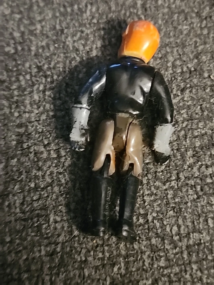 De colección 1982 Tootsietoy Honda Hawk CB400 Motocicleta Driver Hong Kong Raro Foto 4 de 4