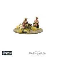 British 8Th Army Mmg Team Bolt Action Tabletop Warlord Games Neu/Ovp