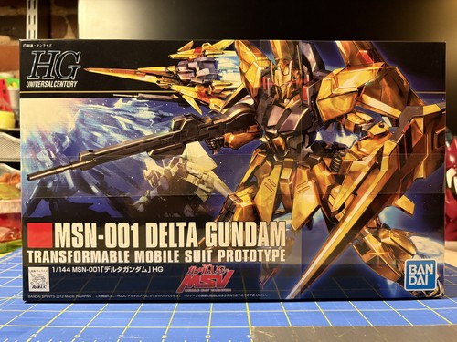HGUC #136 Bandai - MSN-001 Delta Gundam - 1/144 Model Kit - Neuf
