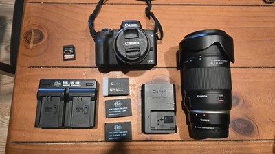 Canon EOS M50 Mark II Digital Camera Kit Black