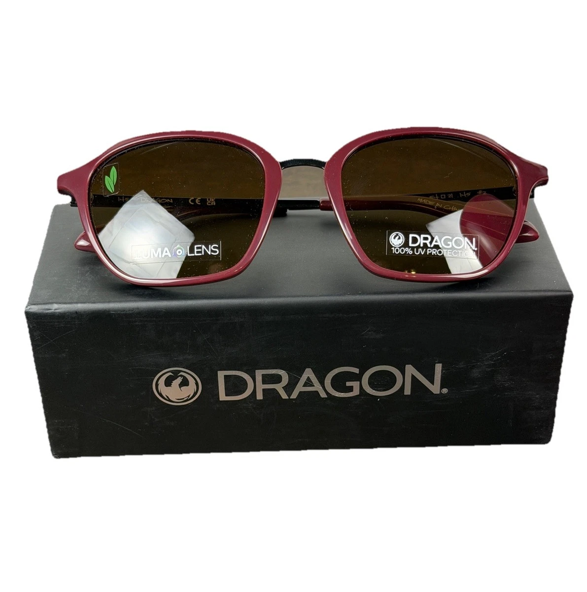 Dragon Red Sunglasses for Men for sale | eBay