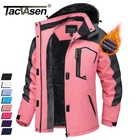 Women's Waterproof Ski Snow Jacket Winter Warm Fleece Hiking Windproof Coats US