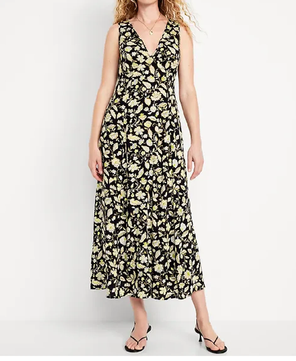 long sleeve leopard dress Women's Daphne Maxi Dress | Leopard