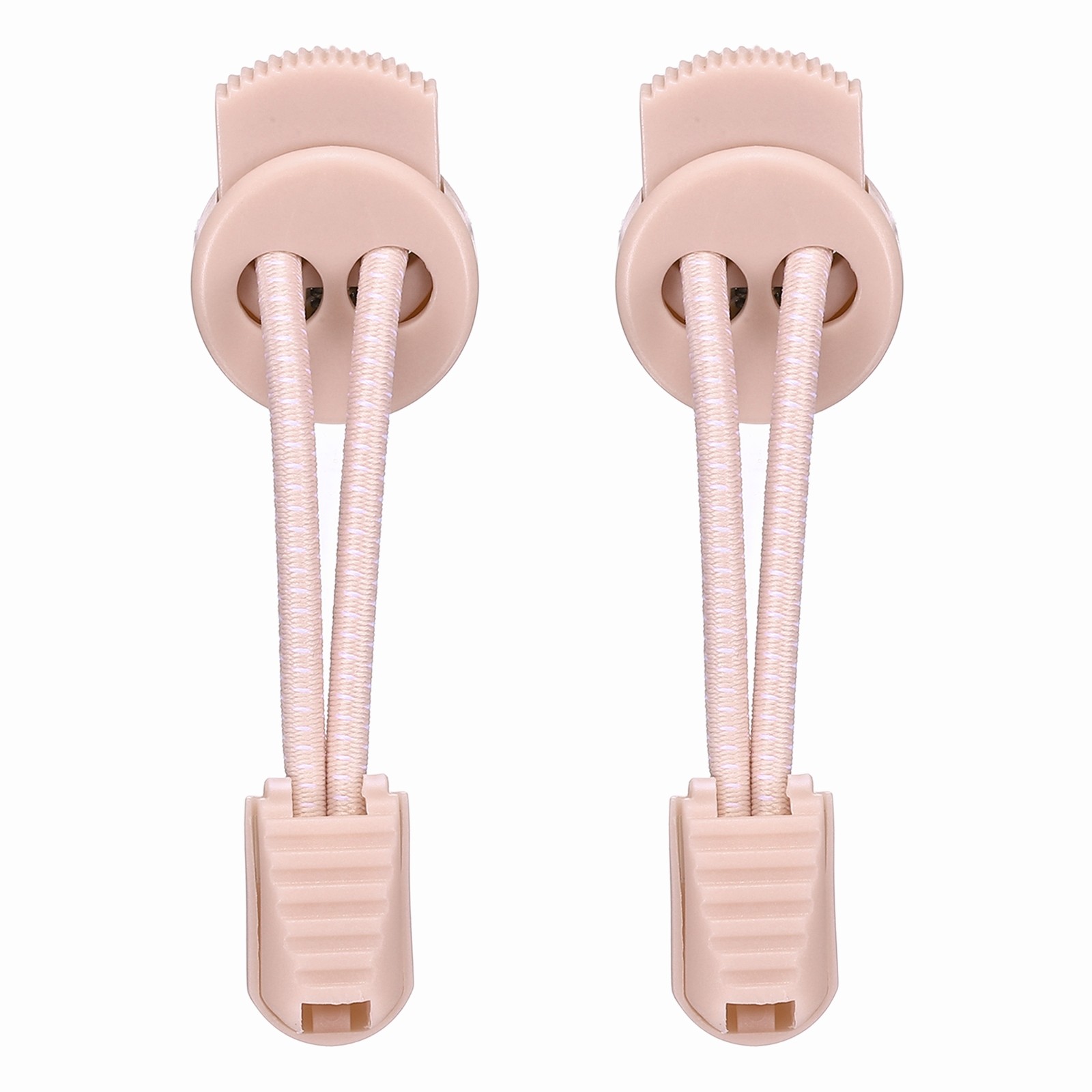 APL 2 Pezzi Lacci Elastici per Scarpe Senza Lacci per Scarpe per Adulti Rosa Chiaro