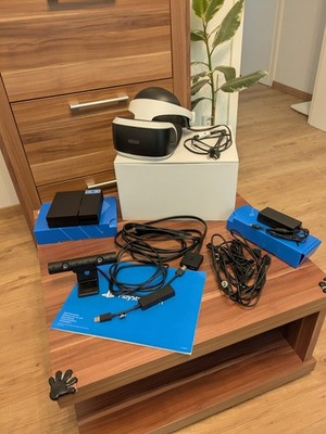 Sony Playstation VR Brille (CUH-ZVR1) OVP + Ps5 Adapter Ps4 Psvr 