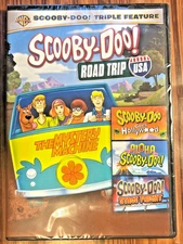 Scooby-Doo! Road Trip USA Triple Feature DVD Hollywood Aloha Stage Fright Movie