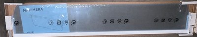 IKEA MAXIMERA Drawer Divider,  30'', Medium (H : 4 3/4'') White/ Clear, 002.784.08