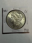 1881-CC Morgan Silver Dollar UNC Tough Date Carson City