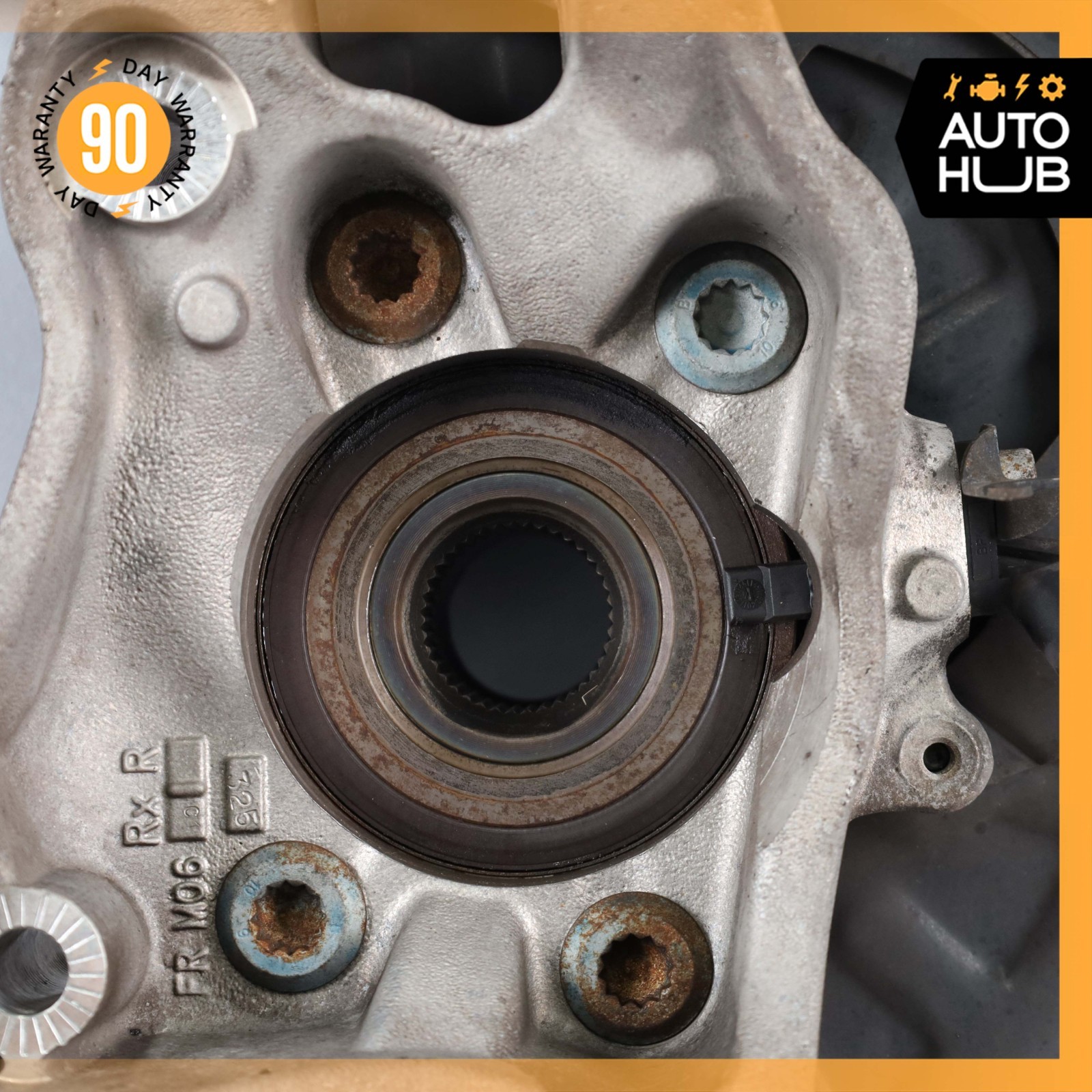 12-17 Bentley Continental GT Coupe Rear Left Side Spindle Knuckle Hub OEM