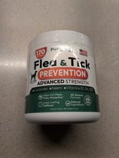 Flea and Tick Prevention for Dogs Pills Natural Dog 170 Count Exp 05/2027