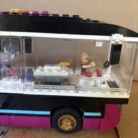 LEGO Friends Pop Star Tour Bus 41106 No Box or Manual / FOR PARTS / NOT COMPLETE