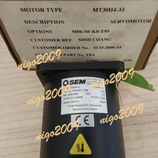 Original New in Box SEM MT30H4-33 Ferrite Brushed DC Servo Motor 2.1N.m 4000rpm