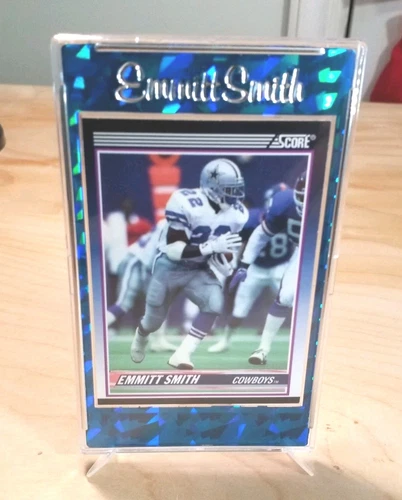 1990 SCORE SUPPLEMENTAL EMMITT SMITH COWBOYS RUNINING BACK ROOKIE CARD # 101T 