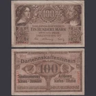 Loan Fund East Kovno 100 Mark EWK-46 Ro.470 P#R133 - Occupation Issues 1st WWII