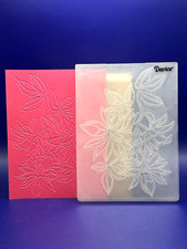 Darice 3D Azaleas  Tropical Leaves Themed Embossing Folder