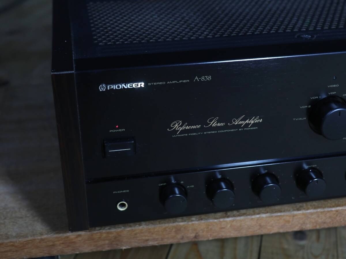 B202 Pioneer A-838 プリメインアンプ パイオニア Japan Pioneer A-838 Integrated Amplifier Stereo Vintage Japan Rare HiFi