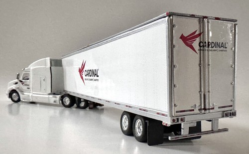 Tonkin 1:53 Cardinal Logistics Peterbilt 579 Tractor Trailer Die-cast Semi Truck - Picture 20 of 24