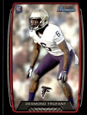 2013 Bowman Black Desmond Trufant Rookie Atlanta Falcons #112
