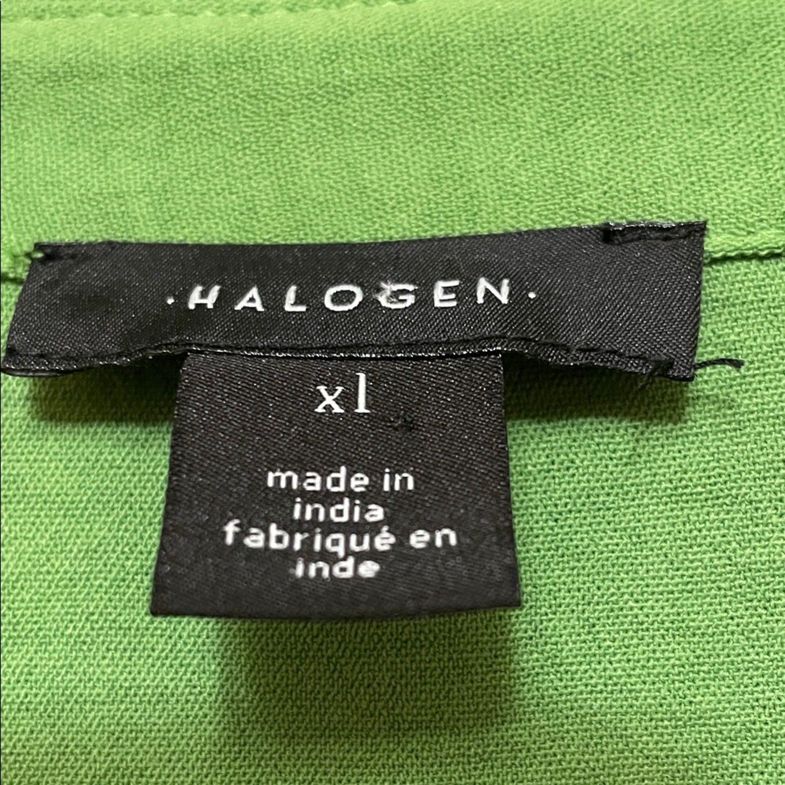 Halogen Elegant Green Button-Down Maxi Dress. XL - image 3
