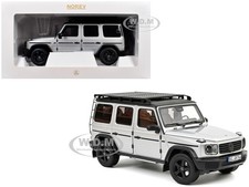 2024 MERCEDES-BENZ G-CLASS PRO IRIDIUM SILVER 1/18 DIECAST MODEL BY NOREV 183030